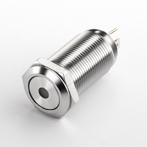 ปุ่มกด 1NO โครงสร้างอิเล็กทรอนิกส์ วัสดุสแตนเลส ระดับ IP65 3A วงแหวนเรืองแสง ควบคุมเครื่องใช้ไฟฟ้าภายในบ้าน สวิตช์ 1NC - Product Image 4