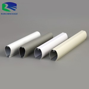 מעקה תחתון אלומיניום עגול התחתון רכיבים עיוורים רצועות וילון אביזרים וילון צל מעקה תחתון - Product Image 6