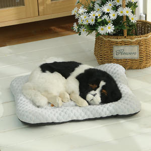 3d Koeler Hond Kat Huisdier <span class=keywords><strong>Bed</strong></span> Mat Pad Ijs Zijde Huisdierenmatten Krasbestendige Hond Koel Bedden - Product Image 3