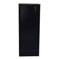 Boîte à colis autoportante en acier galvanisé WELDON OEM, grande, antivol, avec serrure à clé, pour extérieur, boîte à colis, boîte aux lettres, boîte de livraison