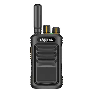 Chierda CD115Wハイパワー1200/1800mAh UHF VHF Type-C充電器16チャンネル2つの異なるアンテナトランシーバー