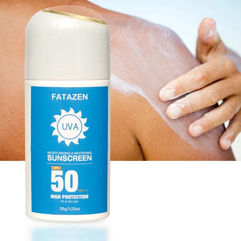 Fatazen ครีมกันแดดกันแดดป้องกันแสงแดดกันน้ำติดทนนานรังสียูวียูวียูวี50 +