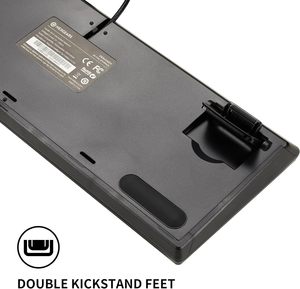 104 key ABS keycap RGB Backlit Ergonomic USB Type-C có dây hot swappable Red Brown chuyển đổi cơ khí chơi game Bàn phím cho máy tính để bàn - Product Image 4