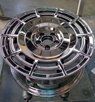 Jantes en alliage forgé de luxe argentées brossées 5x112 5x130 pour Bentley Continental Gt Speed Flyingspur Bentayga