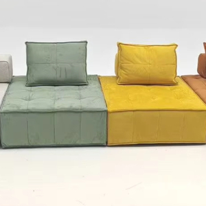 Sofá Modular Moderno con Cubierta de Tela, Diseño Seccional, Desmontable y Lavable, Sofá de Esquina para Sala de Estar de Una Plaza - Product Image 3