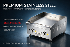 Grill électrique professionnel moderne <span class=keywords><strong>en</strong></span> acier inoxydable de qualité supérieure avec contrôle de la température, plaque de cuisson plate, cuisinière, <span class=keywords><strong>plancha</strong></span> pour cuisson extérieure - Product Image 2