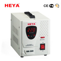Stabilisateur d'Inverter Haute Précision 2KVA Monophasé à Réponse Rapide, Entrée 140-260V, Sortie 220-230V, Efficacité 98%, Affichage LED