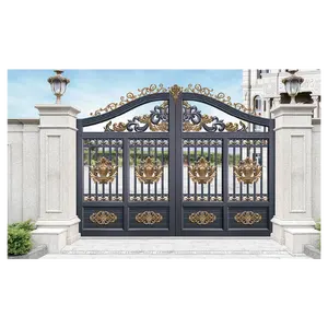 2024 American cheap selling stainless steel high quality house main gate designs main door grill gate iron