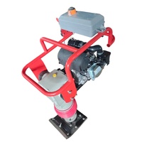 Compacteur à percussion thermique TN110 personnalisable (OEM) pour le compactage du sol, idéal pour la construction routière et les chantiers de terrassement étroit.