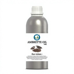 น้ำมันหอมระเหยจากเมล็ดอัมเบรตต์ บริสุทธิ์ 100% จากธรรมชาติ 1 กิโลกรัม Abelmoschus Moschatus กลั่นด้วยไอน้ำ - คุณภาพระดับบำบัด - จากอินเดีย - Product Image 1