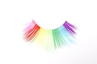 Nouvelle Arrivée 2026 Cils Entiers Colorés Faits Main DIY Étiquette Privée Colorés 3D PBT Vison Doux Longueur 8-18mm pour C D