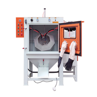 Cabine de sablage automatique à tambour rotatif pour le traitement de petites pièces