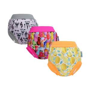 Alta calidad muestra gratis nueva moda colorido lavable impermeable bebé nadador reutilizable tela natación pañal alta calidad niños - Product Image 1