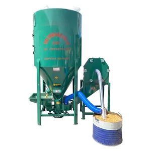 chicken animal farm feed mixer grinder fish feed mixer machine feed processing machines