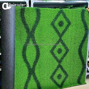 Doleader定制图案人造合成草草坪草坪3D打印高尔夫球场装饰地毯 - Product Image 3