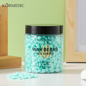KORMESIC Vente en gros 150g Perles de cire dure douce et apaisante pour l'épilation, à l'aloès vera - Product Image 1