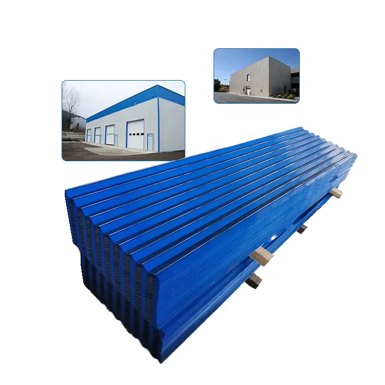 Zinc Color Corrugated Steel Roofing Sheet Tiles Price Per Ton