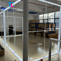 Module d'exposition pliable et démontable, boîte à lumière 60 cm, stand d'exposition 3 m, conception de stand