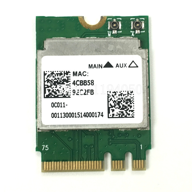 AzureWave Realtek 802.11ac RTL8821AE WiFi Wireless 4.0BT Card RTL8821AENF RTK-RTL8821AENF Network Card WLAN RTL8821 8821