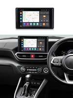MEKEDE M6 PRO Android 12 QLED système audio multimédia de voiture pour 1 DIN pour Toyota RAIZE 2020