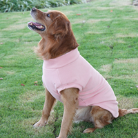 Gilet en polaire uni pour animaux de compagnie, chien et chat, pull chaud d'hiver, vêtements pour chien, populaire, simple, XXL, service OEM/ODM, personnalisable