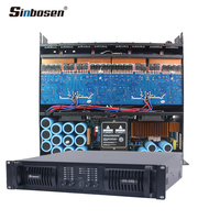 Module d'amplificateur de haut-parleur alimenté par amplificateur 4 canaux Sinbosen DS-10Q, amplificateur de classe Td, 5000 watts
