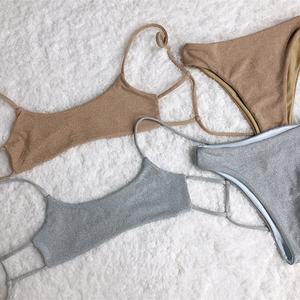 Traje de Baño Brasileño Personalizado de Marca Privada, Bikini Sexy para Mujer, Ropa de Playa - Product Image 3