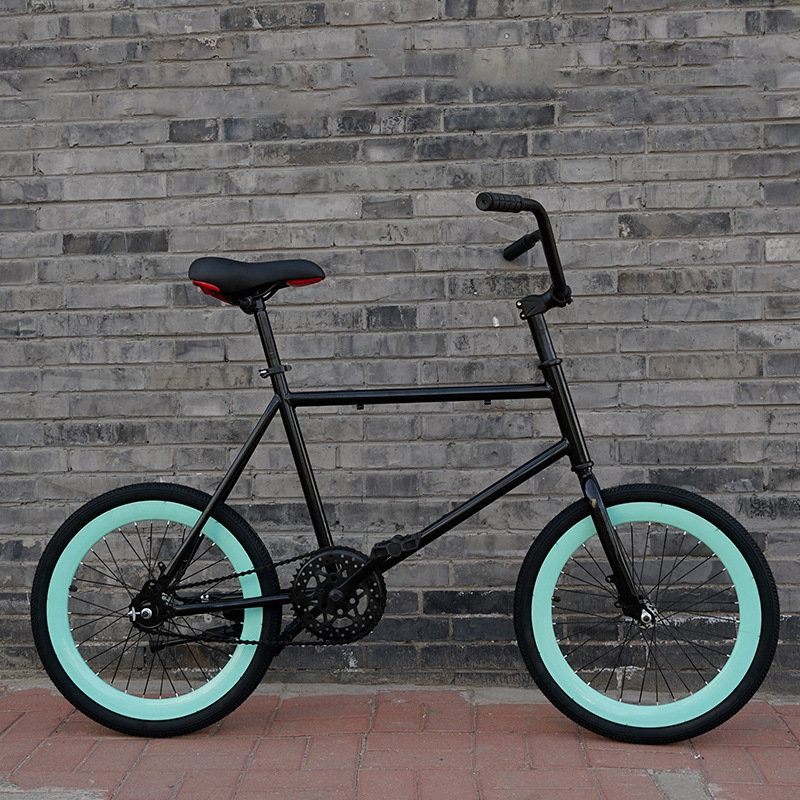 Jante de vélo noir/vert clair