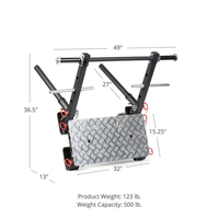 Rack à Squats Lecheng avec Accessoire d'Extension des Jambes