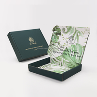 Boîtes d'expédition roses avec logo personnalisé pour les petites entreprises, boîtes en carton pour l'envoi de colis, boîtes cadeaux en papier