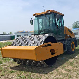 เครื่องอัดตีนผีแบบหมุนสองล้อสำหรับเครื่องยนต์ดีเซล OEM ขนาด1-12ตันรถบดถนนแบบสั่นได้สองล้อ - Product Image 5