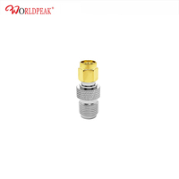 Adaptador de Conector Coaxial RF SMA Macho a F Hembra para Antena de TV, Radio WIFI, Cable de Extensión para Dron FPV