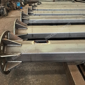 Q235 tiang lampu baja, tiang lampu jalan, jalan, kerucut 5M 6M 7M 8M 9M 10M 12M - Product Image 4