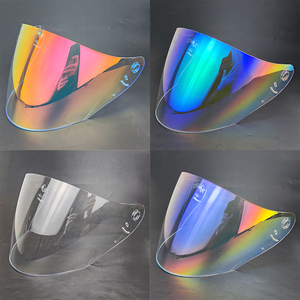 Mũ bảo hiểm Visor shoei CJ-1 xe máy ống kính casco lá chắn mạ Mũ bảo hiểm kính đầy đủ mặt Mũ bảo hiểm Visor - Product Image 2