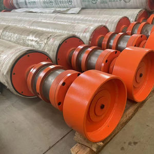 Weiya komponen kunci Roll untuk mesin tisu mesin kertas bagian mesin Stainless Steel & Caoutchouc 800kg 1 tahun garansi - Product Image 1