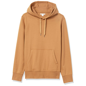 Vente en gros de sweats à capuche streetwear unis pour hommes logo personnalisé sweats à capuche surdimensionnés en coton épais pour hommes à vendre - Product Image 2