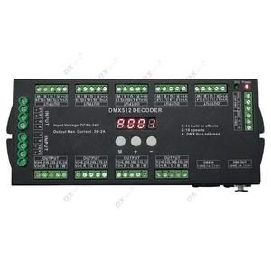 <span class=keywords><strong>Controlador</strong></span> LED de 36 canales, decodificador DMX512 de 36 canales, RGB, RGBW, luz de escenario, pantalla Digital, <span class=keywords><strong>controlador</strong></span> DMX para tira Led RGBW - Product Image 5