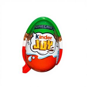 For Joy Œufs au chocolat Minecraft, chocolat au lait fourré aux bonbons, biscuits et noix, 36 pièces de 20g - Product Image 1