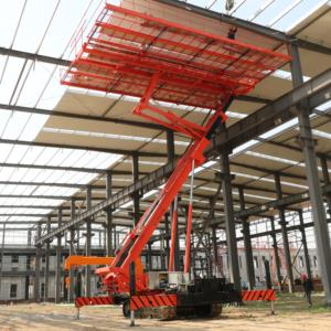 Equipo Elevador de Techo Inverso con Control Automático PLC, Plataforma de Elevación Inteligente y Precisa para la Construcción de Techos de Paneles Metálicos - Product Image 5