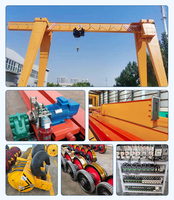 Pont roulant monopoutre sur rail de type MH, 5, 10, 15, 20, 30, 40 tonnes, pour atelier