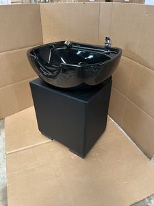 Lavabo Móvil de Cerámica Moderno para Salón de Belleza y Peluquería, Mueble Multifuncional para Baño de Salón - Product Image 6