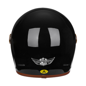 Casco de Motocicleta <span class=keywords><strong>Mustang</strong></span> 907 de Alta Calidad para <span class=keywords><strong>Hombre</strong></span>, Estilo Clásico Vintage, Estilo Alemán, Retro - Product Image 2