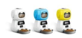 Comedero Automático Inteligente para Mascotas con WiFi, Programable, <span class=keywords><strong>de</strong></span> 3.5L, Control <span class=keywords><strong>de</strong></span> Porciones, Fácil <span class=keywords><strong>de</strong></span> Limpiar, <span class=keywords><strong>de</strong></span> Acero Inoxidable y Plástico, para Viajes y Dueños Ocupados - Product Image 2