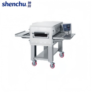 Horno de <span class=keywords><strong>Pizza</strong></span> Comercial Eléctrico de Acero Inoxidable con Cinta Transportadora - Product Image 4