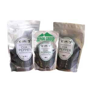 Estilo seco 100% Pimienta negra entera Tipo de procesamiento crudo 0,2 kg Sepon negro Quang Tri Pimienta negra 200gr Bolsa con cremallera de Vietnam - Product Image 3