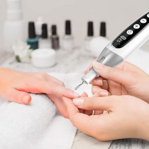 Kit de Manicura y Pedicura Eléctrico Portátil Inalámbrico con Logotipo Personalizado, 8 en 1, Juego de Limas de Uñas Profesional - Product Image 5