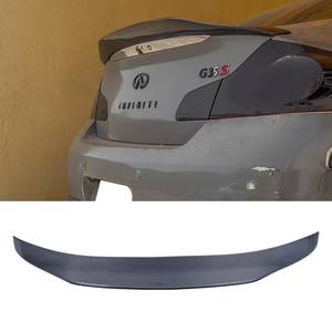 For Series G25 G35 G37 4Door Sedan PSM Style Carbon Fiber Spoiler Trunk Wing 2007-2014 (not for STC) - Product Image 1