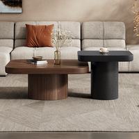Ensemble de tables basses carrées modernes en MDF pour salon et chambre - Design luxueux et durable