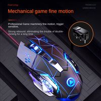 Souris de jeu G15 à vente chaude 2025, logo personnalisé, sans fil, USB 2.4Ghz, 1600 DPI, 7 lumières LED RVB, orientation main droite, silencieuse