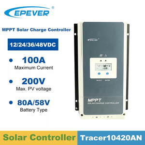 EPever Hot Selling 100A MPPT Solar regler 12V/24V/36V/48V Auto LCD Display Solar laderegler - Product Image 4